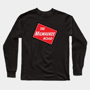 Chicago, Milwaukee, St. Paul and Pacific Railroad "Milwaukee Road" Long Sleeve T-Shirt